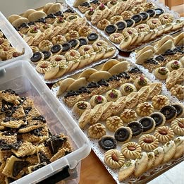 Plateaux gâteaux orientaux faits maison - Spécial Aïd el-Fitr