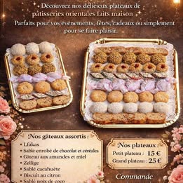 Gâteau orientaux