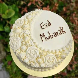 Gâteau personnalisé pour l'Aïd
