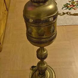 Lampe orientale en cuivre