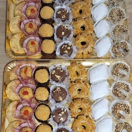 Plateau des gâteaux algériens disponible
