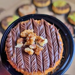 Kunafeh maison au chocolat, un vrai délice