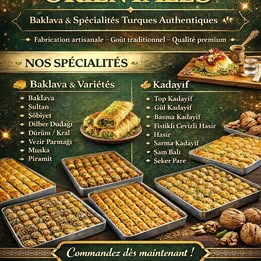 Baklava – Douceurs Orientales