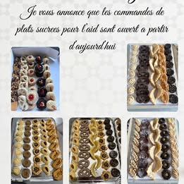 Gâteaux orientaux