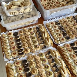 Plateau mélange amandes et sablés